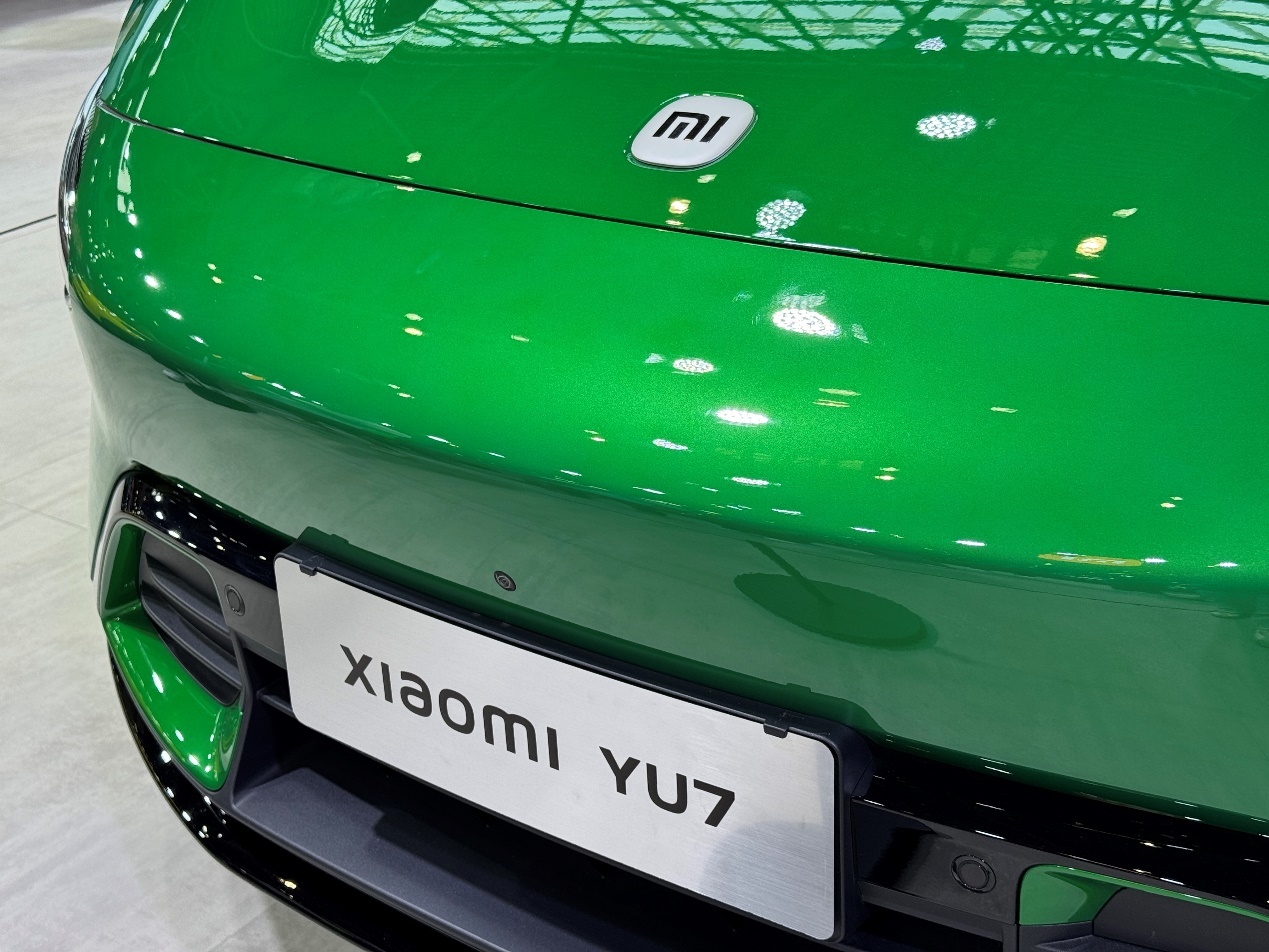 到店试驾小米YU7标准版，车速限制到80km/h