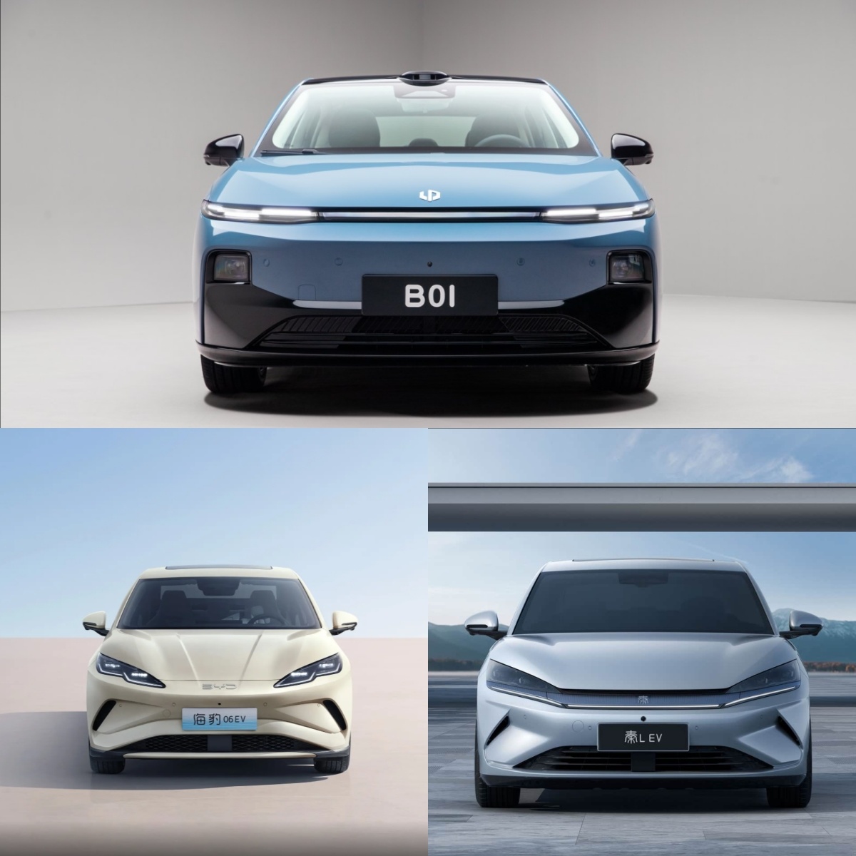 零跑B01、秦L EV、海豹06 EV深度对比，谁值得选